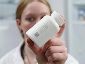Domino laser marking for pharma